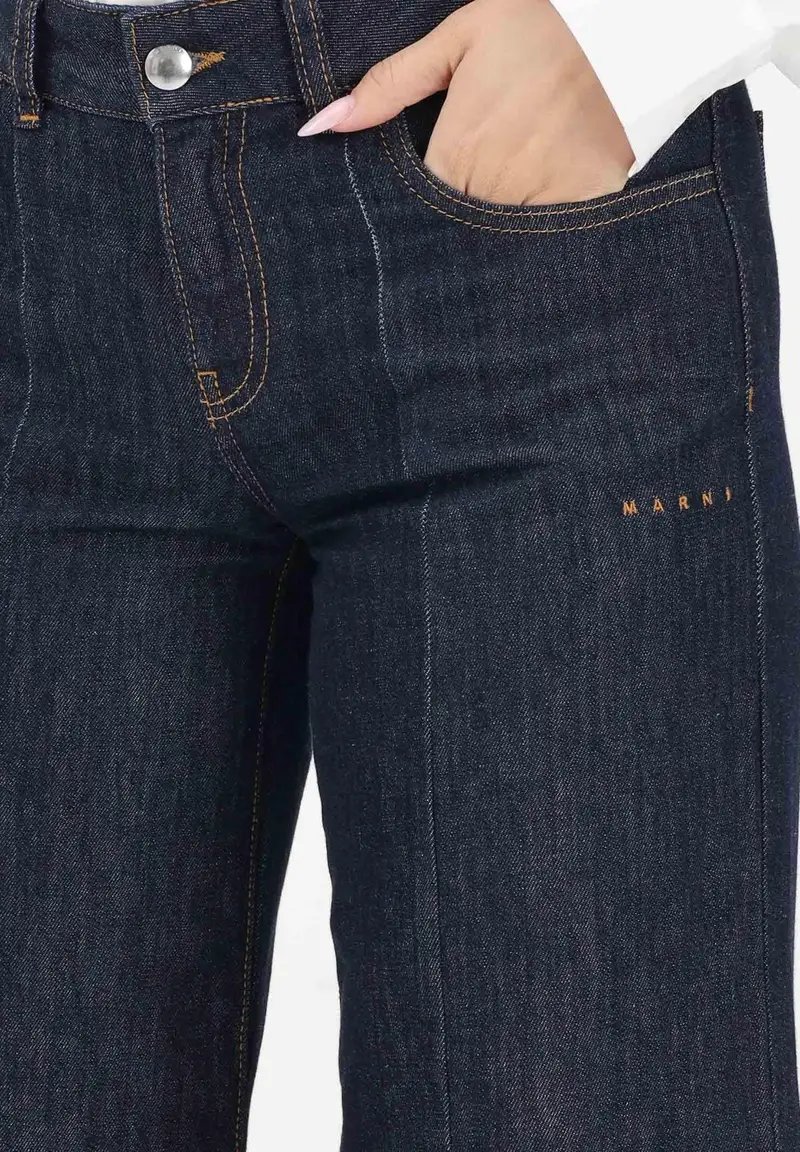 MARNI Jeans Donna Denim 4323210 miniatura 3