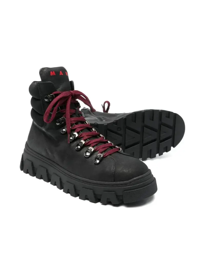 Marni Kids Sneakers nero per bambino miniatura 2