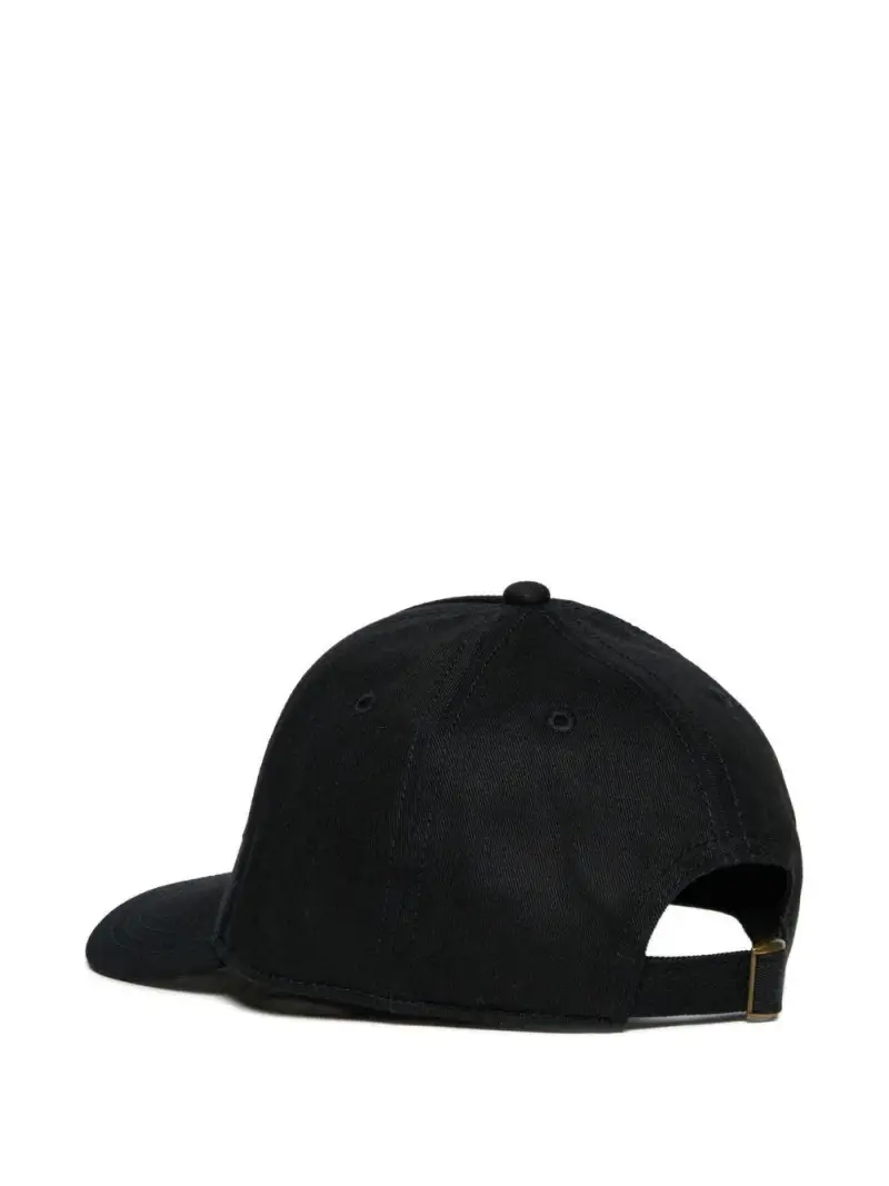 Cappello con logo Nero miniatura 3
