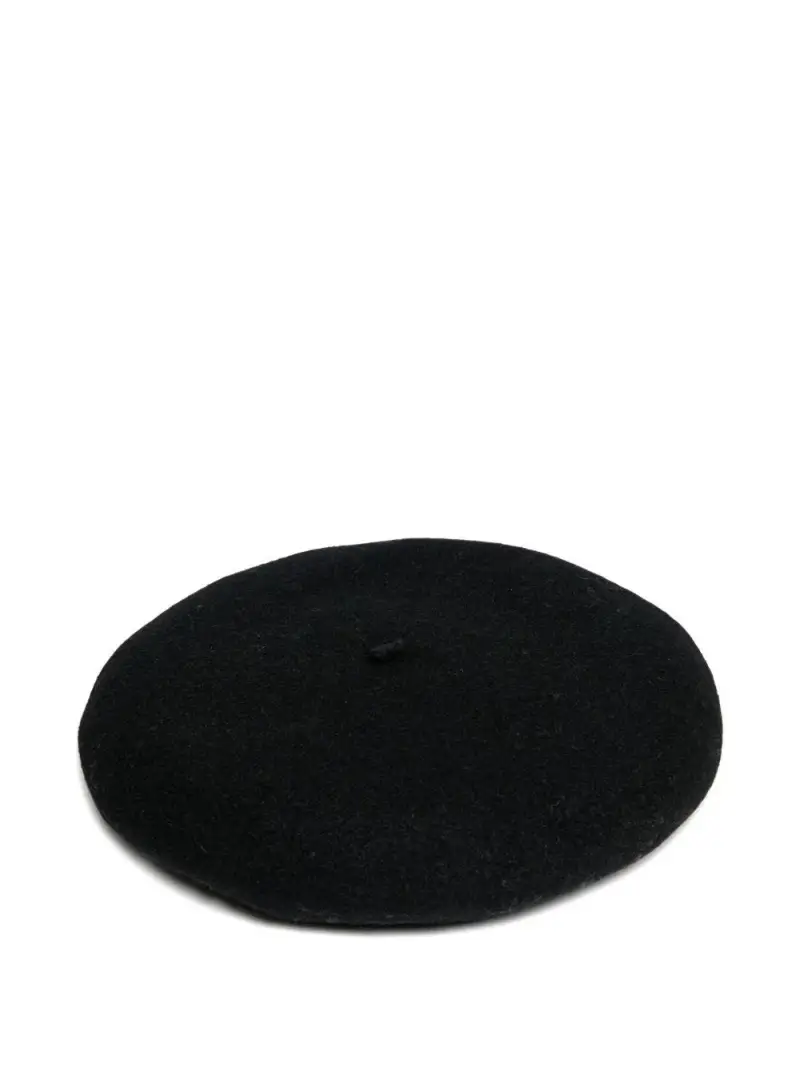 Cappello con logo ricamato Nero miniatura 2