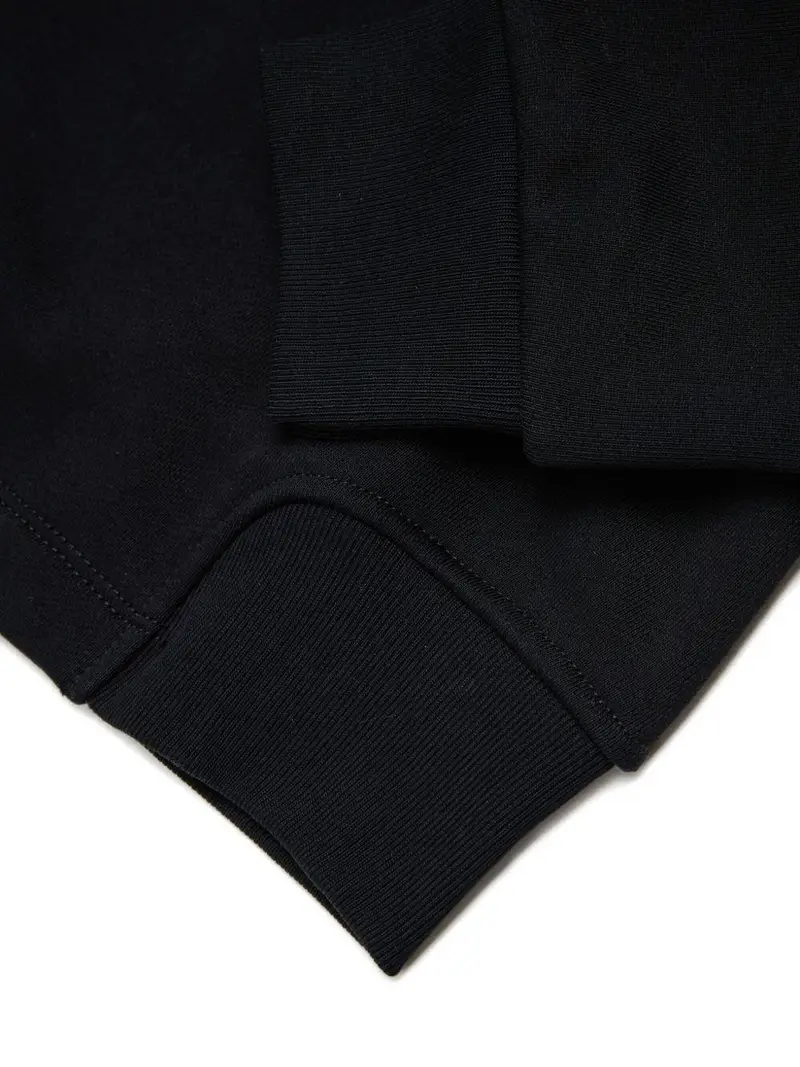 Felpa con cappuccio Nera miniatura 2