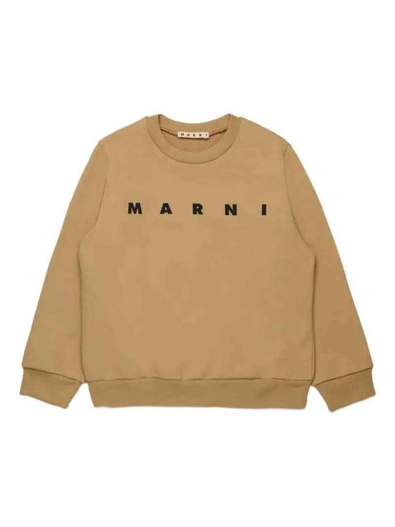 Felpa leggera in cotone Beige