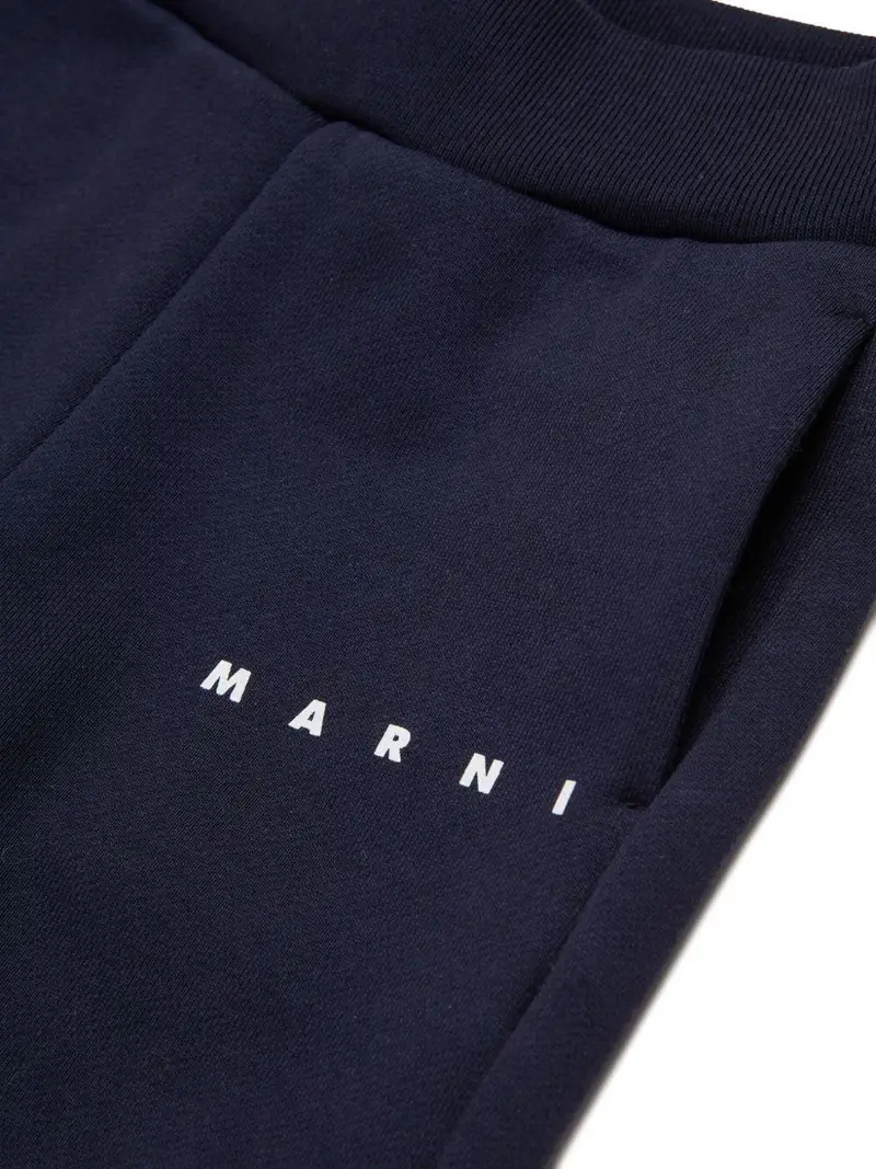 Pantaloni da tuta con stampa con logo Notte miniatura 3