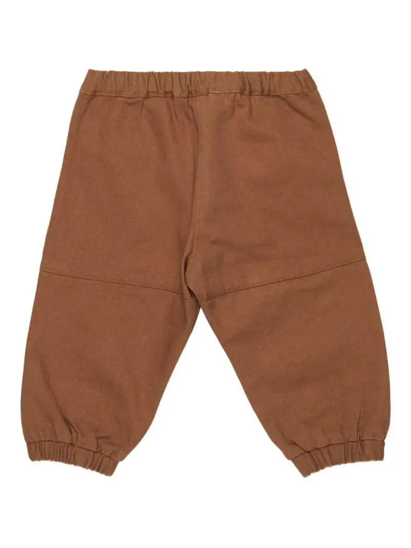 Pantaloni di cotone Kaki miniatura 2