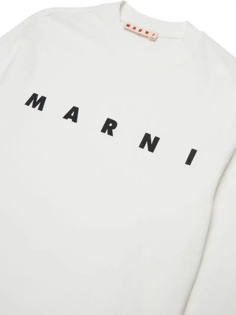MARNI KIDS T-shirt Crema 3873079 miniatura 3