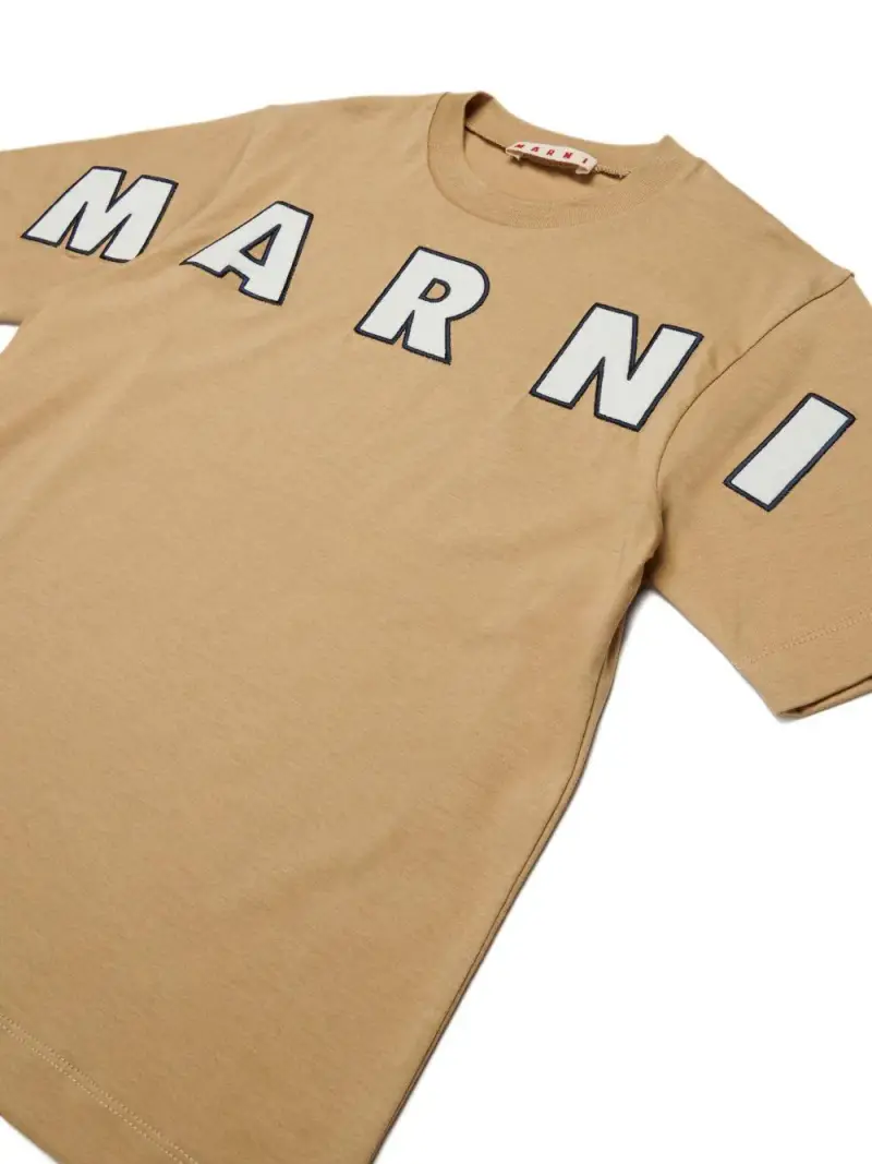 MARNI KIDS T-shirt Beige 3873378 miniatura 3
