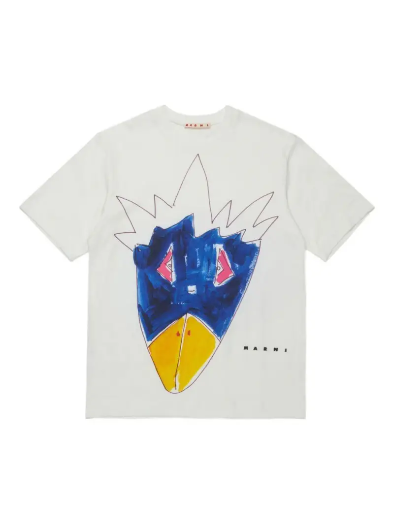 MARNI KIDS T-shirt Crema 3873194