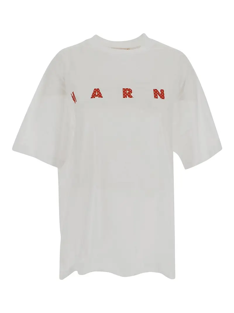 maglietta girocollo Bianco