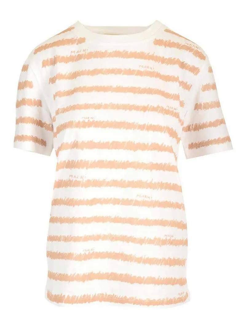 Maglietta stampata Bianco