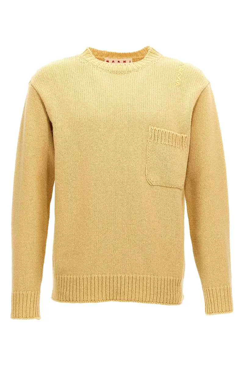 Maglione Lana Giallo