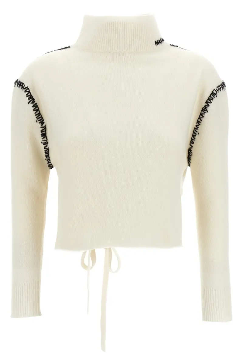 Maglione Marni Mending Bianco
