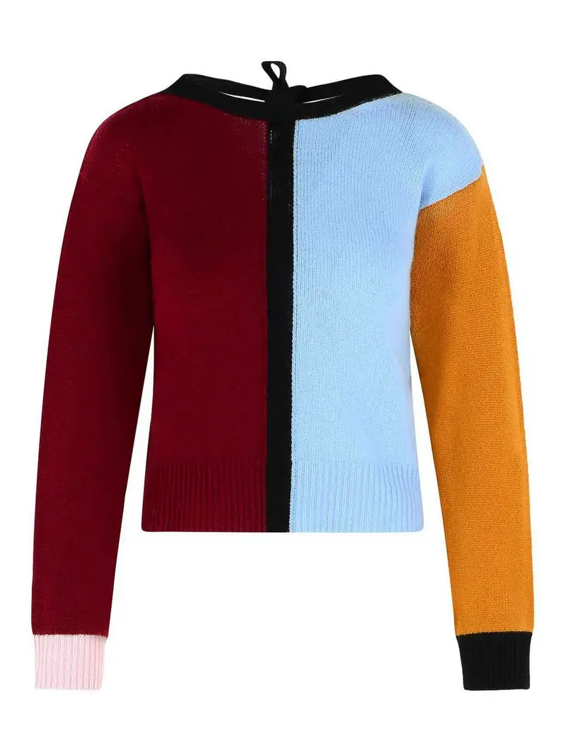 Maglione Multi Cashmere Multicolore