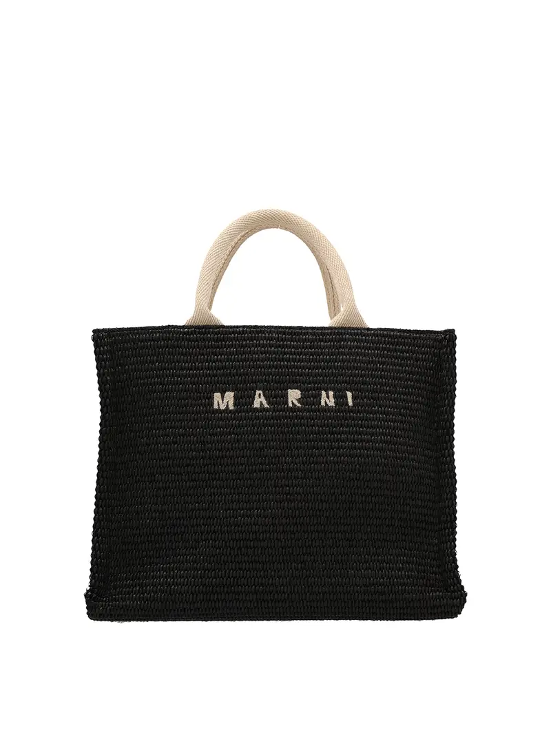 Mini tote Shopping Nero