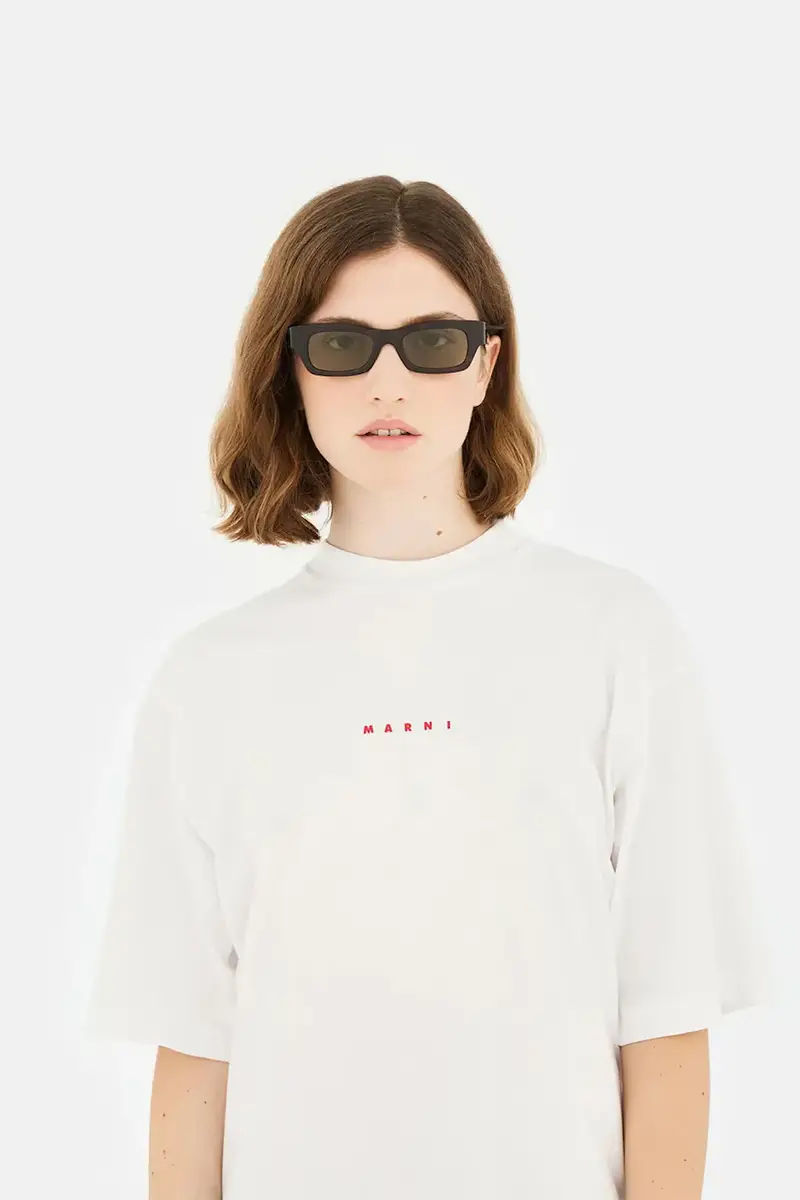 occhiali da sole Haicli Marrone miniatura 2