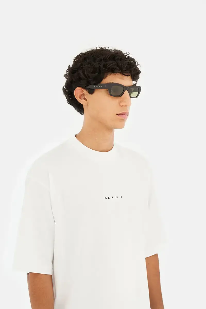 occhiali da sole Haicli Marrone miniatura 3