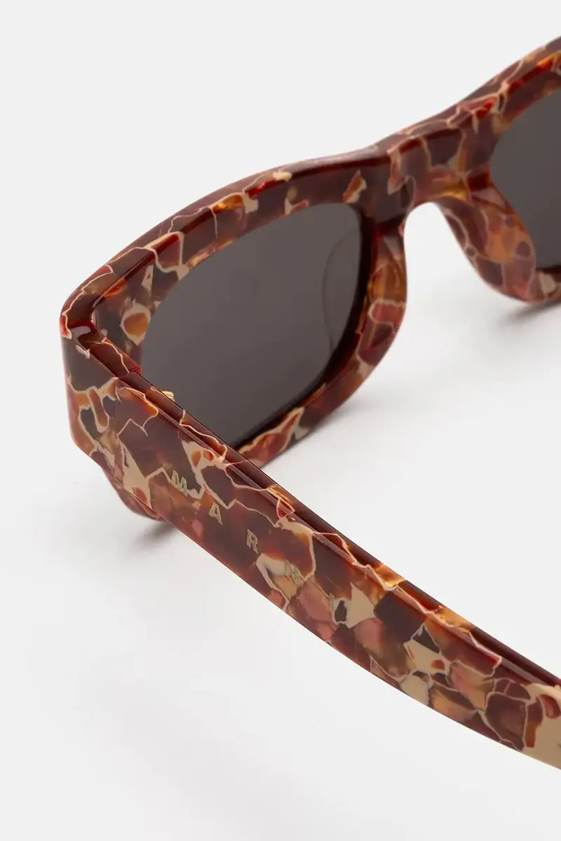 occhiali da sole Haicli Marrone miniatura 2