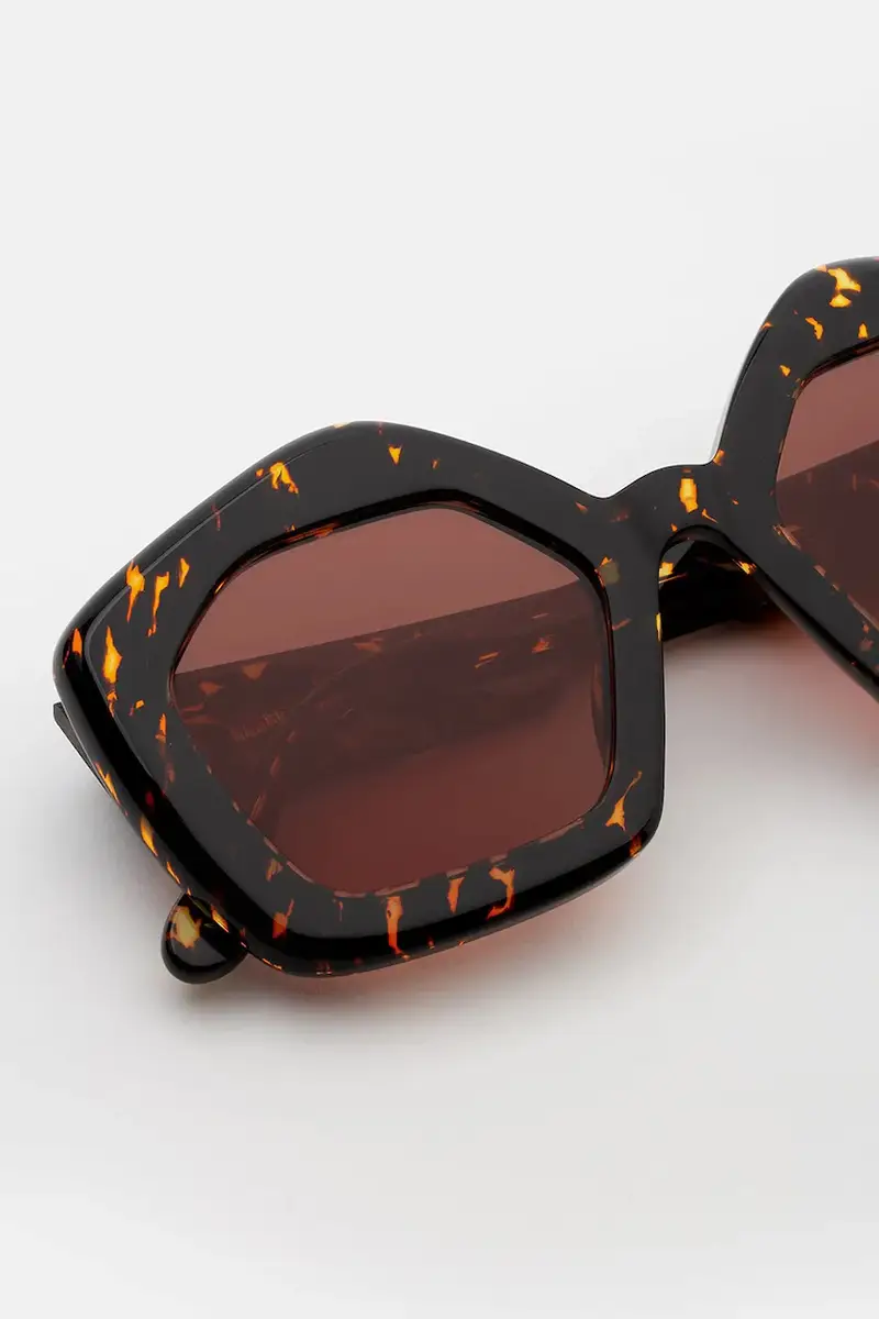 occhiali da sole Laughing Waters Havana Nero miniatura 2