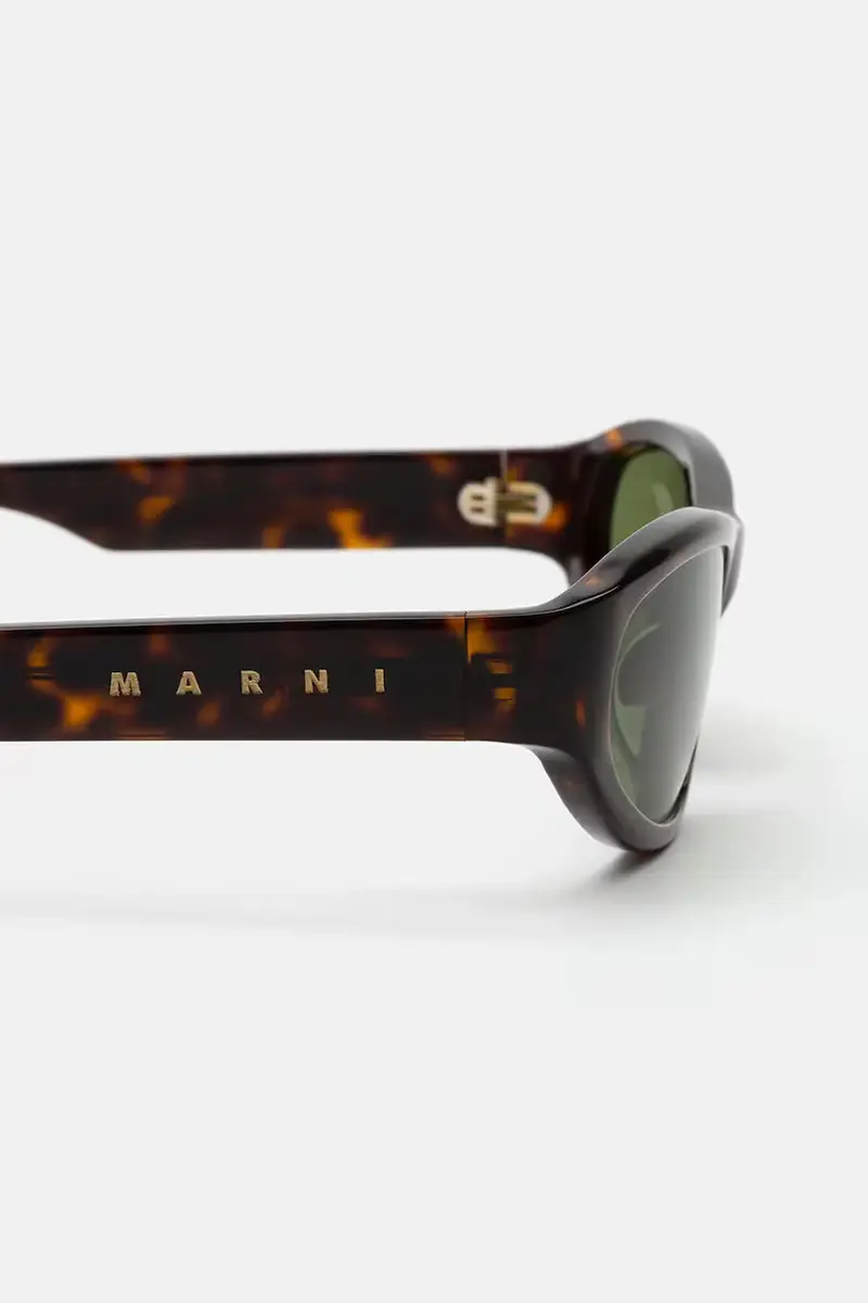 occhiali da sole Yozamei Marrone miniatura 2