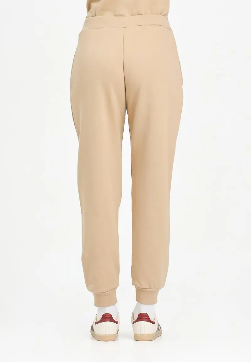 MARNI Pantalone sportivo beige per donna, ragazzi e bambini con logo istituzionale miniatura 3