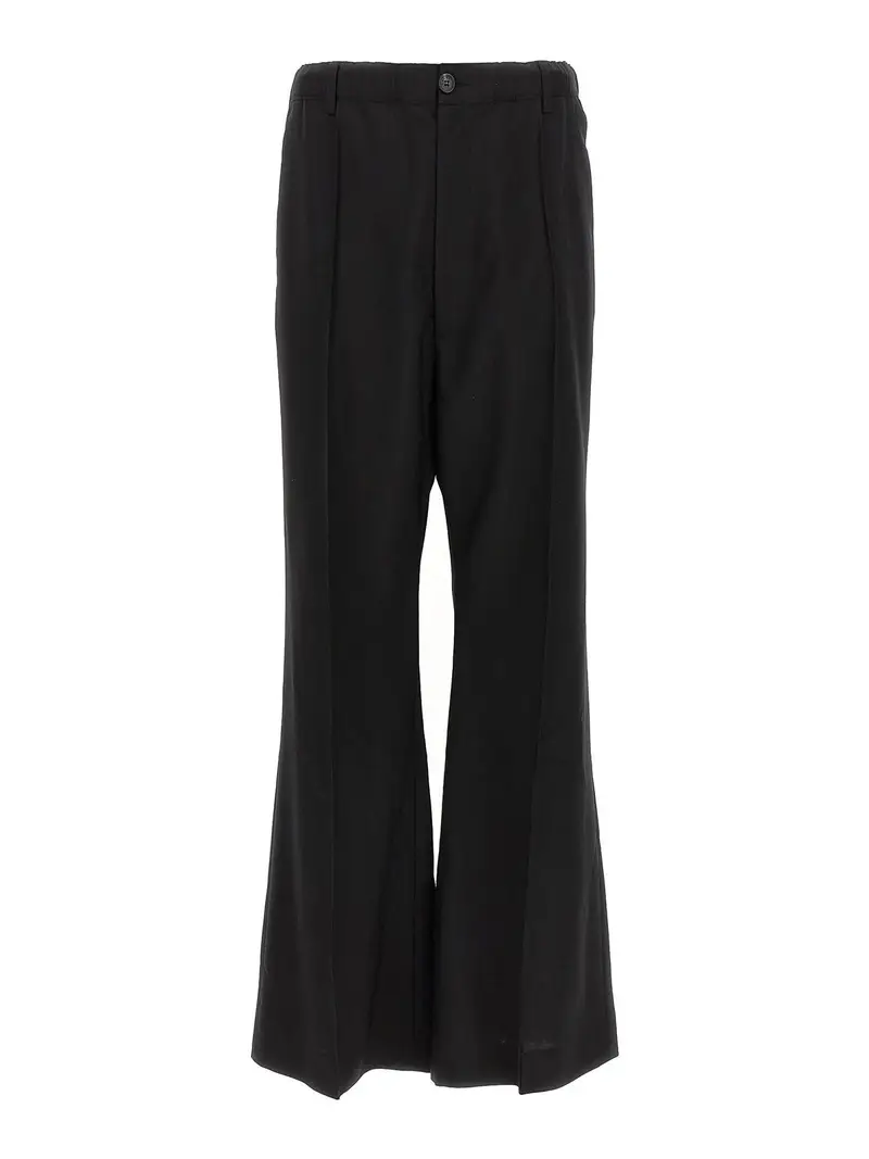 Pantaloni di lana tropicali Nero