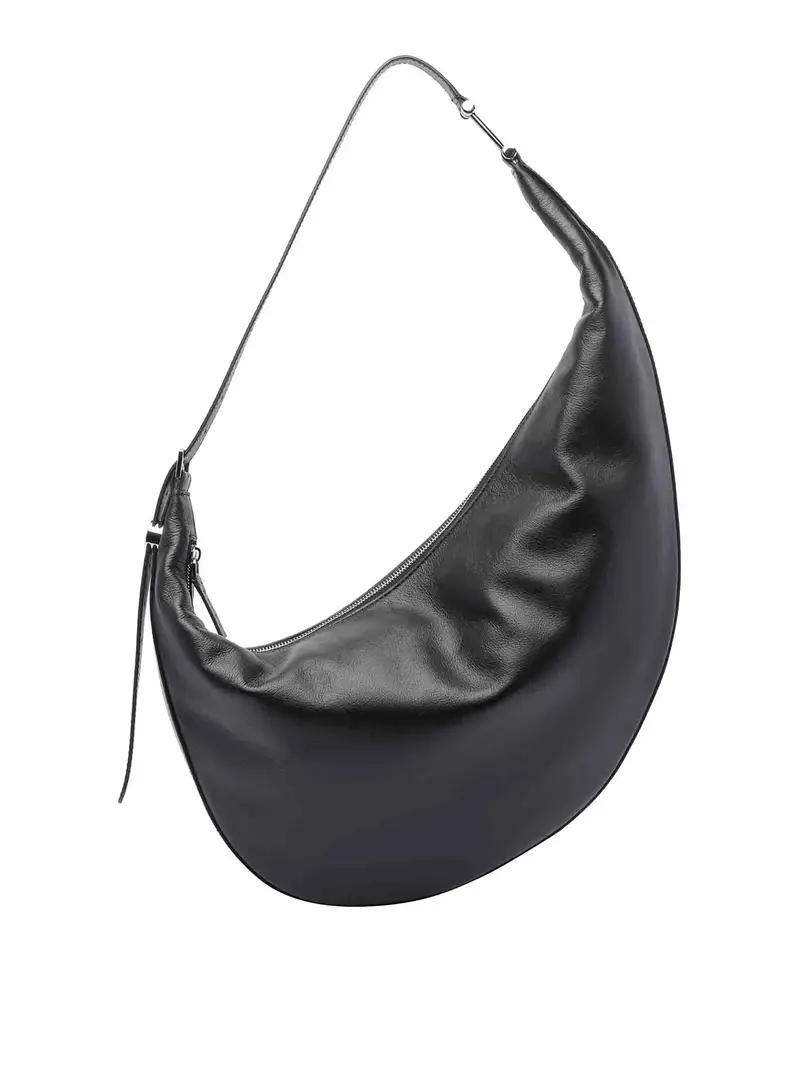 Piccola borsa di hobo Nero