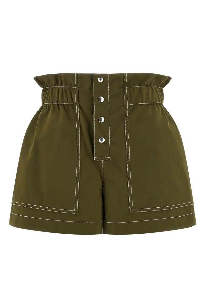 Short Gabardine Verde