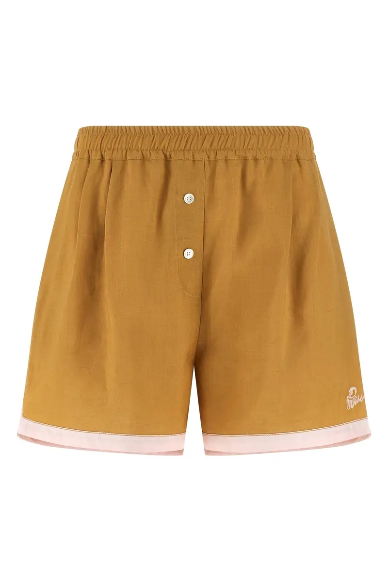 Short Lino Giallo