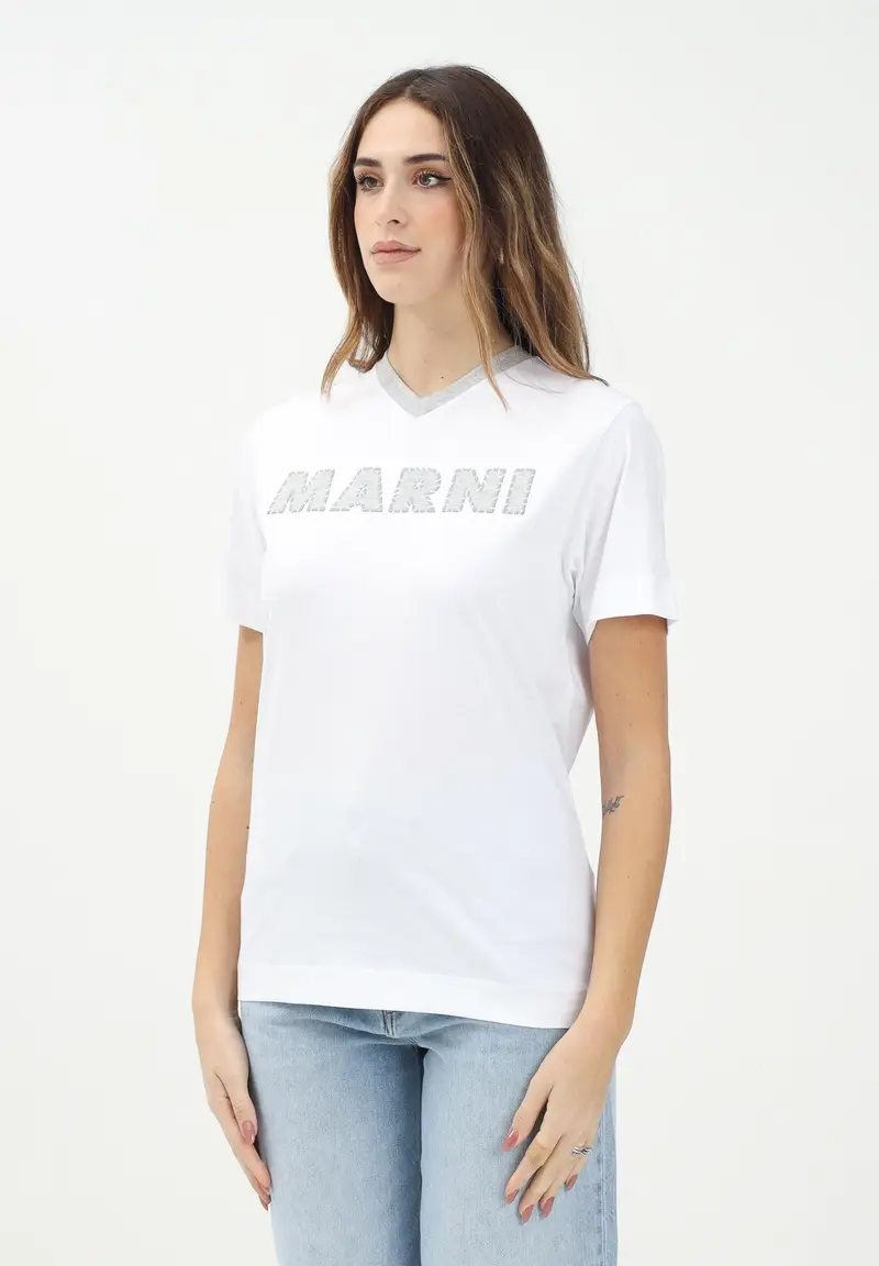 MARNI T-shirt Donna Grigio 917418