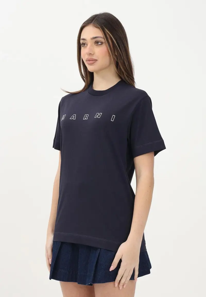 MARNI T-shirt Donna Blu 916780