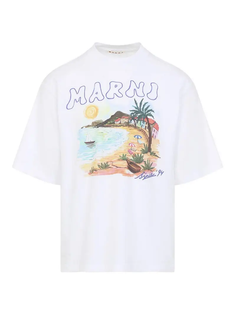 MARNI T-shirt Bianco 4184043