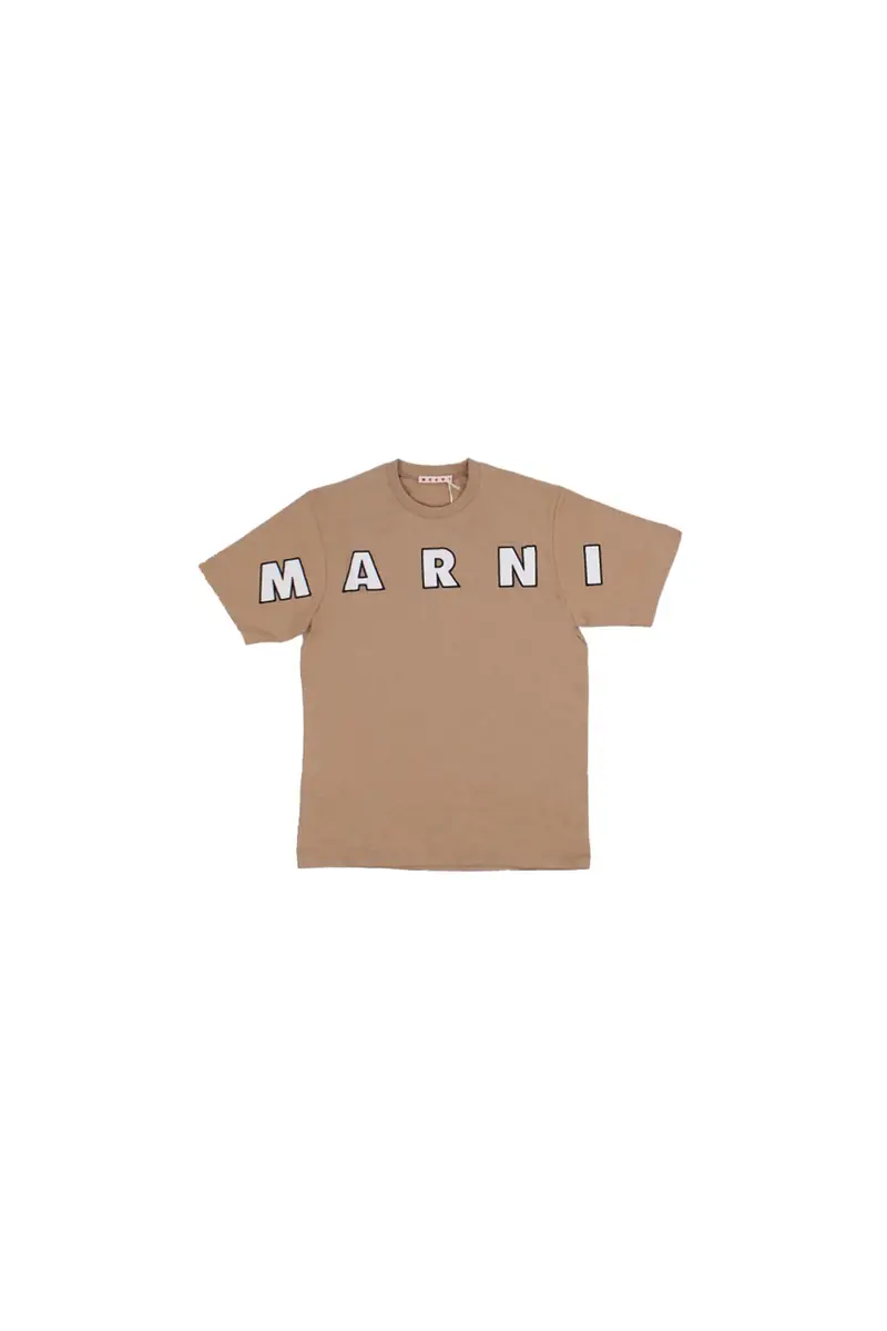 MARNI T-shirt Beige 3032523