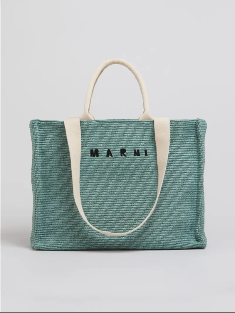 Marni tote bag in rafia