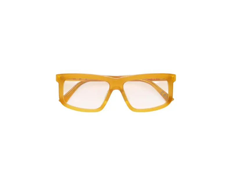 Unisex 94X Annapuma Circuit Optical Miele Montature da vista Acetato Miele Squadrata miniatura 2