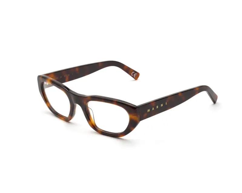 Unisex Laamu Atoll Classic Havana 7TP Montature da vista Acetato Havana Rotonda