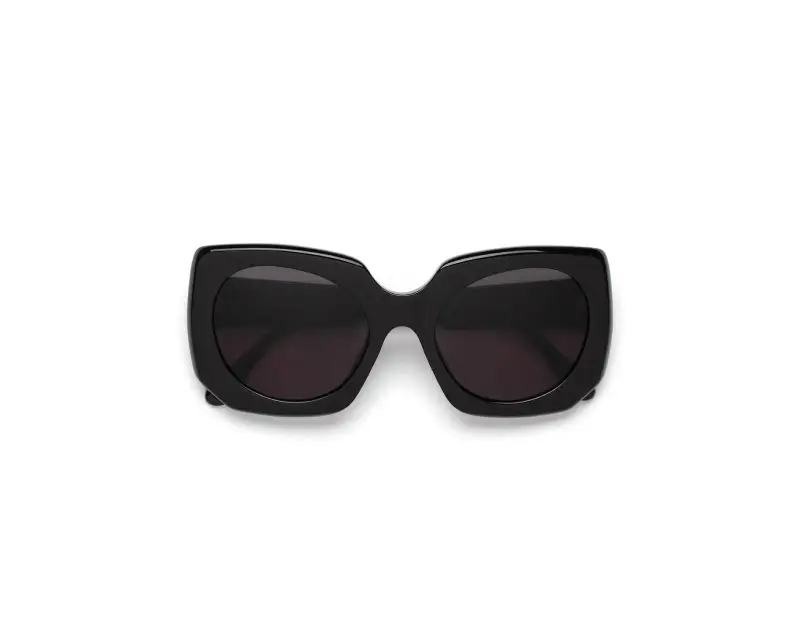 Unisex Marni 0AJ Jellyfish Lake Black Occhiali da sole Acetato Nero Nero Squadrata miniatura 2