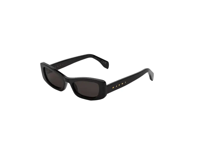 Unisex Marni 0MA Nyama Black Occhiali da sole Acetato Nero Nero Squadrata