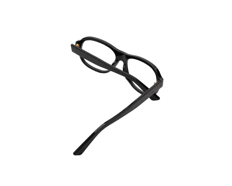Unisex Marni 0QW Azotl Black Montature da vista Acetato Nero Geometrica miniatura 3