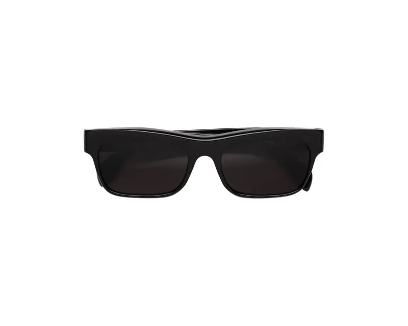 Unisex Marni 1GR Angdoa Black Occhiali da sole Acetato Nero Grigio Squadrata miniatura 2