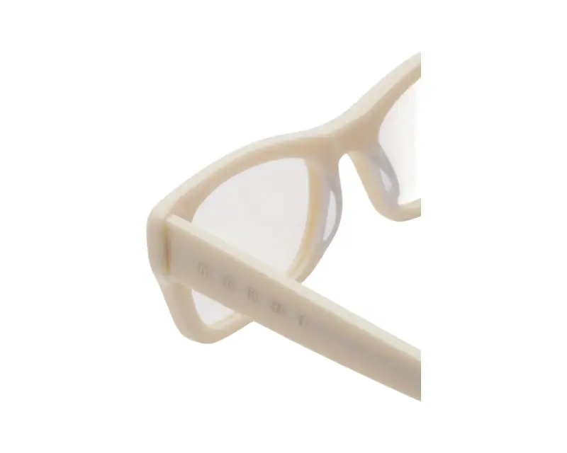 Unisex Marni 1SL Akelu Cream Montature da vista Acetato Avorio Squadrata miniatura 3