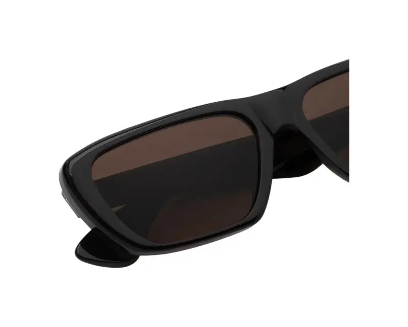 Unisex Marni 34S Jimura Dark Occhiali da sole Acetato Nero Marrone Squadrata Normale miniatura 3