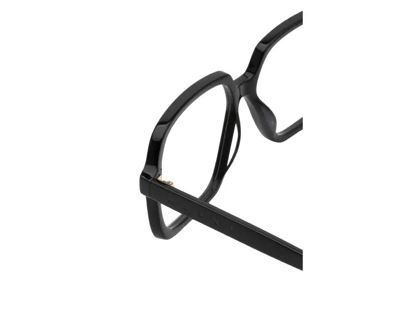Unisex Marni 4PU Arixo Black Montature da vista Acetato Nero Squadrata miniatura 3