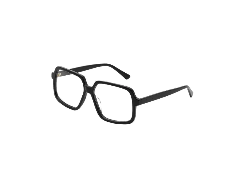 Unisex Marni 4PU Arixo Black Montature da vista Acetato Nero Squadrata