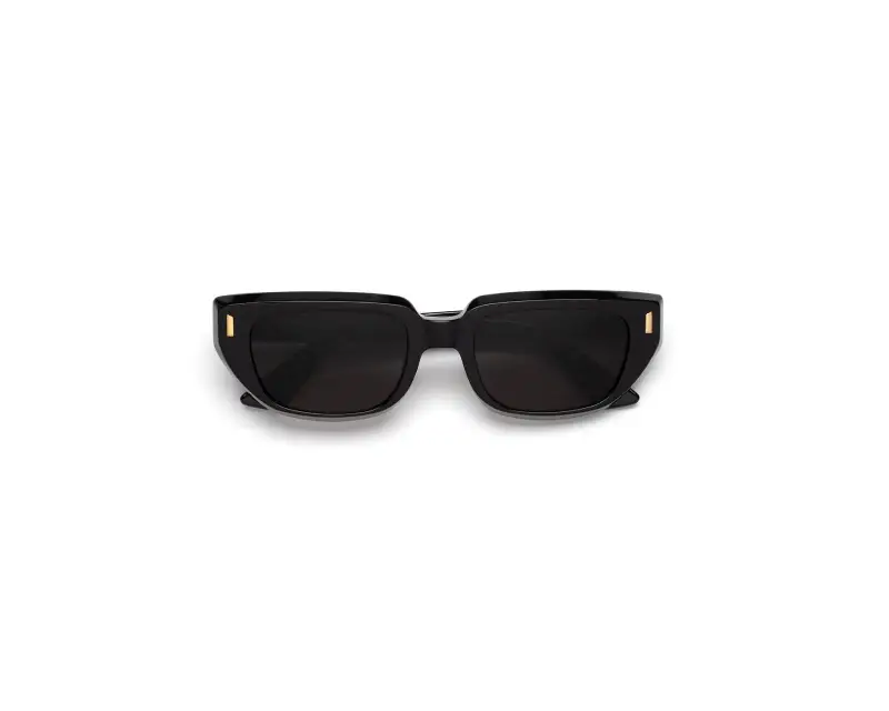 Unisex Marni 5MI Etezea Black Occhiali da sole Acetato Nero Nero Cat Eye miniatura 2