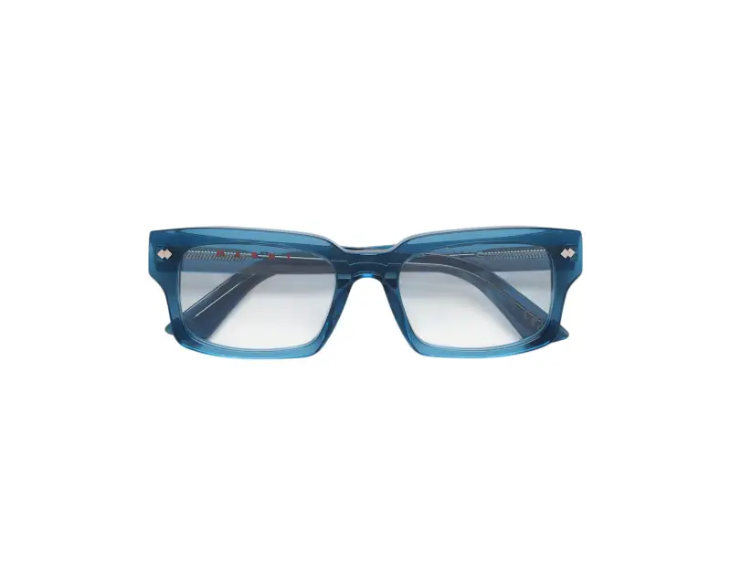 Unisex Marni 6SA Eshami Ocean Montature da vista Acetato Blu Squadrata miniatura 2