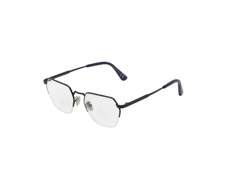 Unisex Marni 7QM Moher Cliffs Nero Montature da vista Metallo Nero Geometrica