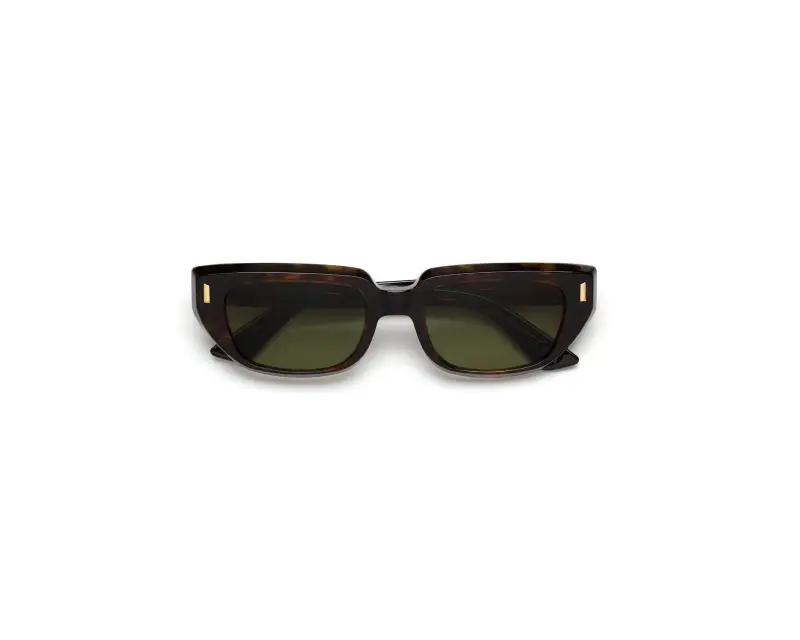 Unisex Marni 7ZW Etezea 3627 Occhiali da sole Acetato Havana Verde Cat Eye miniatura 2