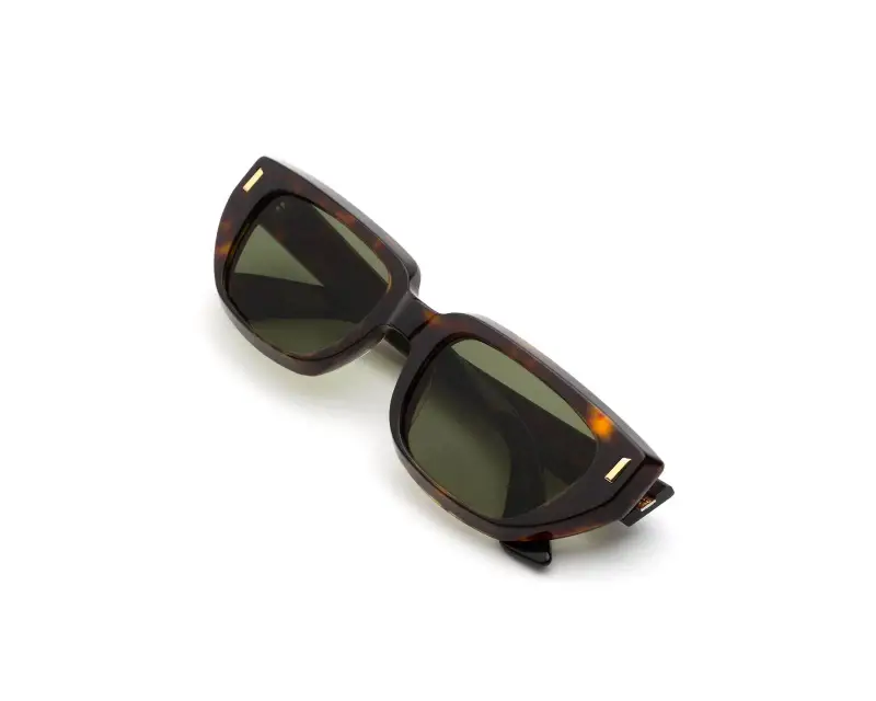Unisex Marni 7ZW Etezea 3627 Occhiali da sole Acetato Havana Verde Cat Eye miniatura 3