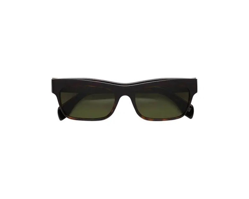 Unisex Marni 92S Angdoa 3627 Occhiali da sole Acetato Havana Verde Squadrata miniatura 2
