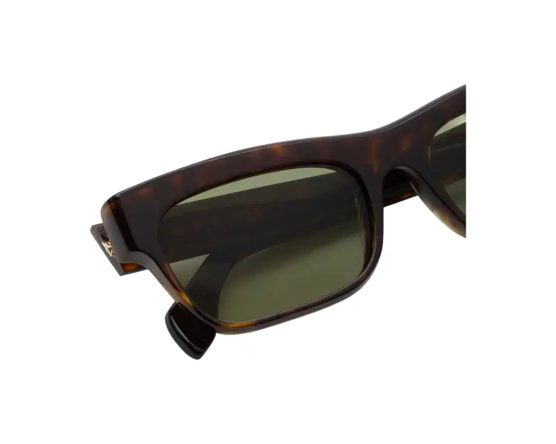 Unisex Marni 92S Angdoa 3627 Occhiali da sole Acetato Havana Verde Squadrata miniatura 3