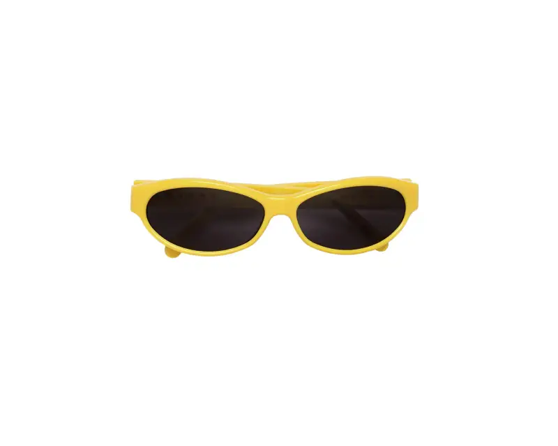 Unisex Marni A7S Ouzoud Yellow Occhiali da sole Acetato Giallo Grigio Geometrica miniatura 2
